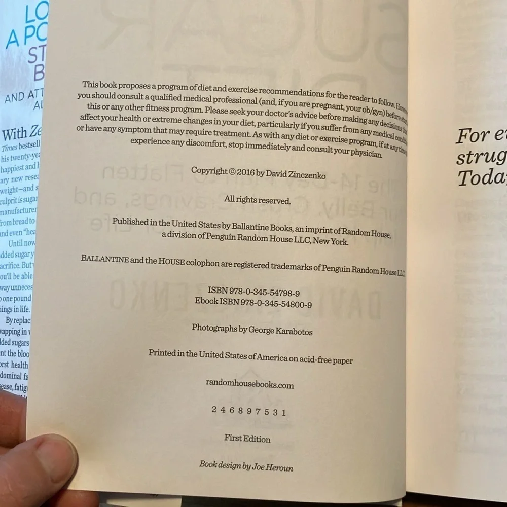 🌈 Zero Sugar Diet 14 day plan by David Zinczenko hardcover - Picture 5 of 5